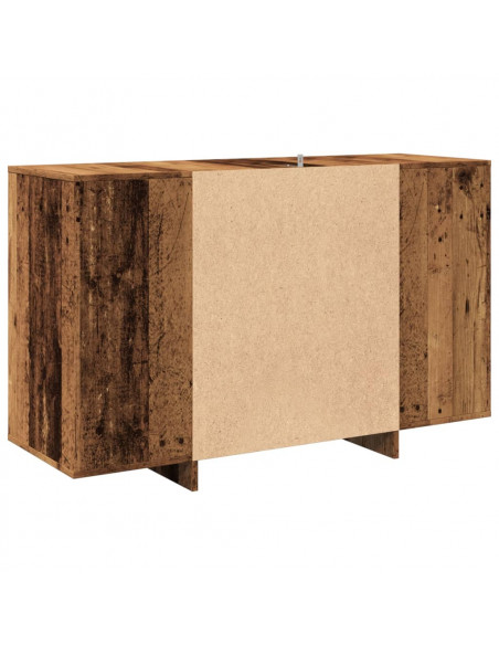 Credenza Legno Antico 120x41x75 cm in Legno Multistrato