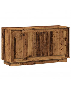 Credenza Legno Antico 102x35x55 cm in Legno Multistrato
