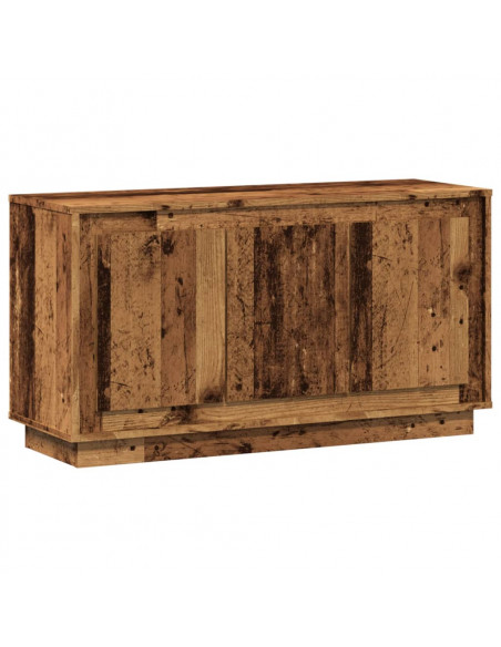 Credenza Legno Antico 102x35x55 cm in Legno Multistrato