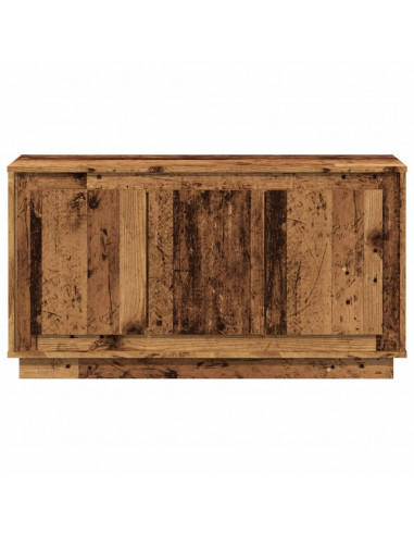 Credenza Legno Antico 102x35x55 cm in Legno Multistrato
