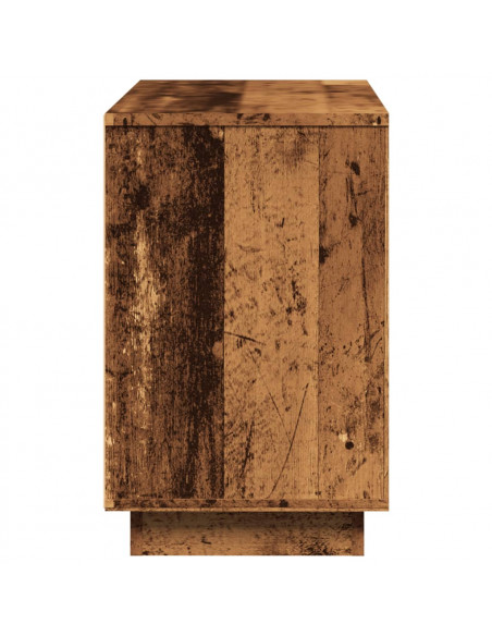Credenza Legno Antico 102x35x55 cm in Legno Multistrato