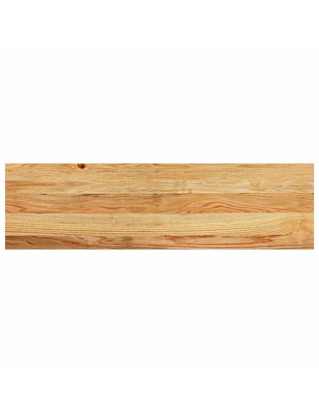 Gradini 8 pz Marrone Chiaro 90x30x2 cm Legno Massello Rovere