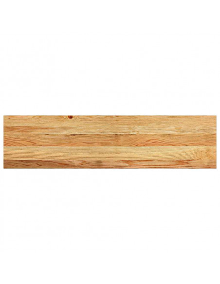 Gradini 8 pz Marrone Chiaro 100x30x2 cm Legno Massello Rovere