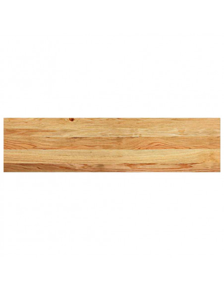 Gradini 8 pz Marrone Chiaro 100x25x2 cm Legno Massello Rovere