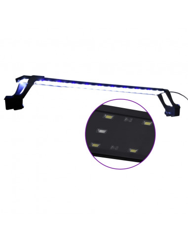 Luce a LED per Acquario con Morsetti 75-90 cm Blu e Bianco
