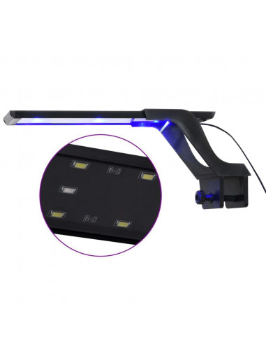 Luce a LED per Acquario con Morsetti 25-45 cm Blu e Bianco