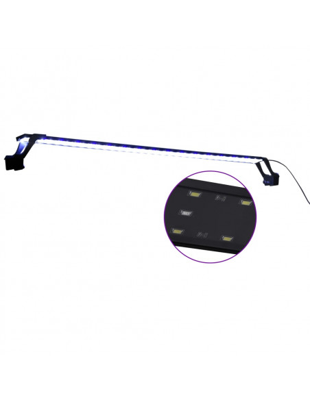 Luce a LED per Acquario con Morsetti 115-130 cm Blu e Bianco