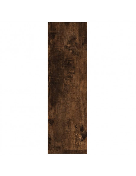 Mensole da Parete 2pz Rovere Fumo 50x15x50 cm Legno Multistrato