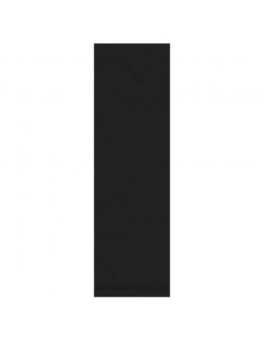 Mensole a Muro 2 pz Nere 50x15x50 cm in Legno Multistrato