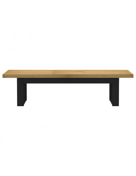 Panca Pranzo NOAIN Gambe a Forma U 180x40x45 cm Legno Massello