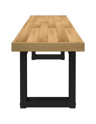 Panca Pranzo NOAIN Gambe a Forma U 180x40x45 cm Legno Massello