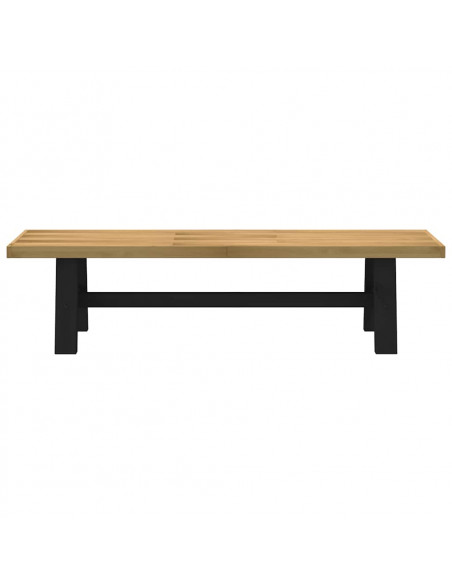 Panca Pranzo NOAIN Gambe a Forma A 180x40x45 cm Legno Massello