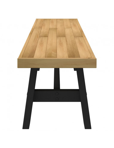 Panca Pranzo NOAIN Gambe a Forma A 180x40x45 cm Legno Massello