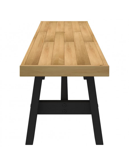 Panca Pranzo NOAIN Gambe a Forma A 180x40x45 cm Legno Massello