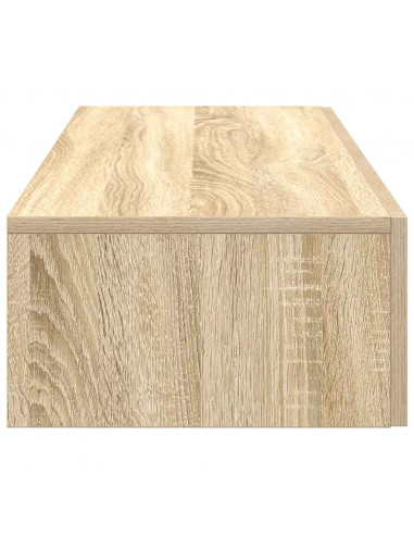 Scaffale a Parete con Cassetti Sonoma 100x36x19cm in Truciolato