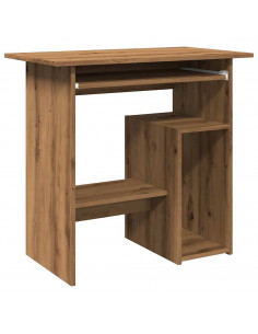 Scrivania Rovere Artigianale 80x45x74 cm in Legno Multistrato