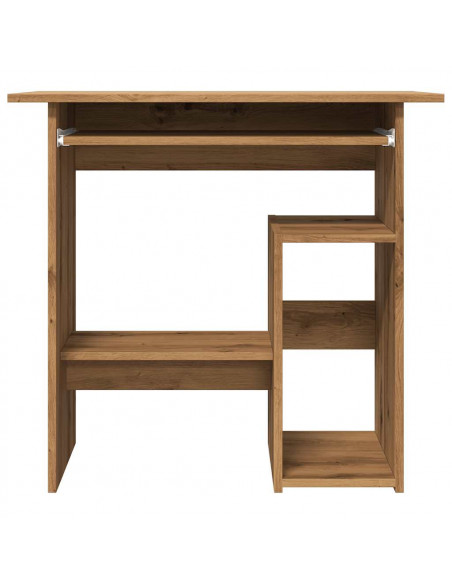 Scrivania Rovere Artigianale 80x45x74 cm in Legno Multistrato