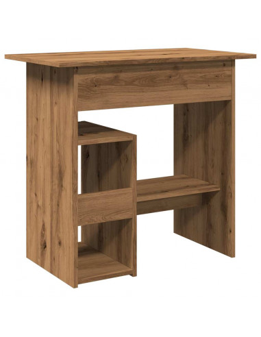 Scrivania Rovere Artigianale 80x45x74 cm in Legno Multistrato