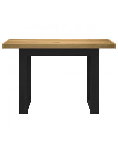 Scrivania NOAIN Gambe a Forma di U 120x50x75 cm Legno Massello