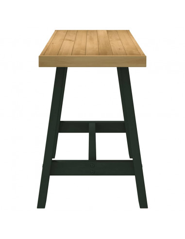 Scrivania NOAIN Gambe a Forma di A 120x50x75 cm Legno Massello