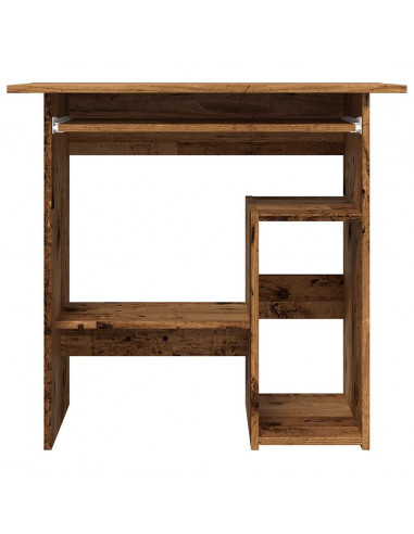 Scrivania Legno Antico 80x45x74 cm in Legno Multistrato