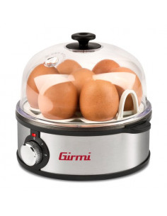 Cuoci Girmi CU2500 Egg Cooker Nero e Inox Nero e Inox