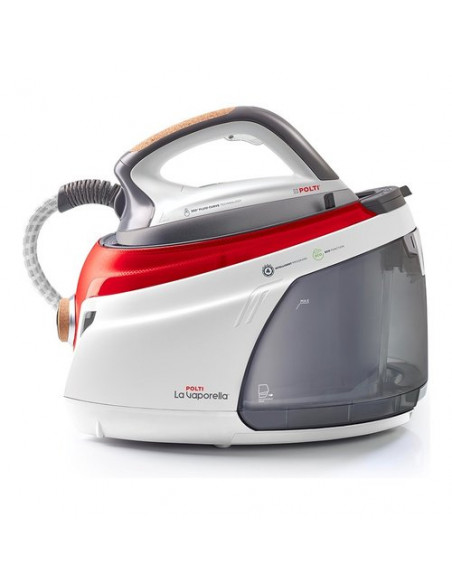 Ferro stiro caldaia Polti PLEU0262 VAPORELLA XM84C Bianco e Rosso Bian
