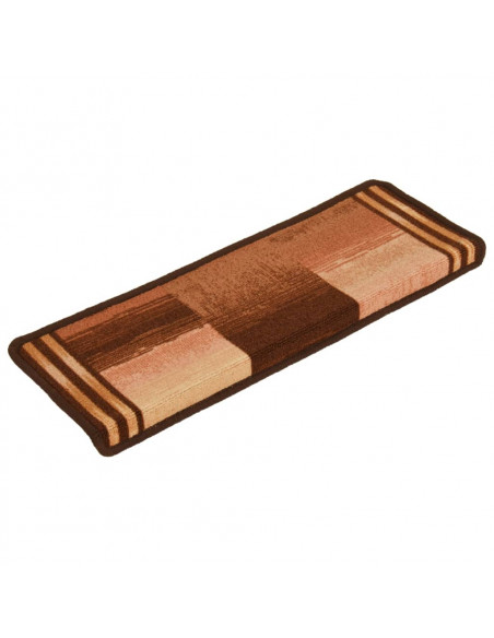 Tappetini per Scale Autoadesivi 10 pz 65x21x4 cm Marroni