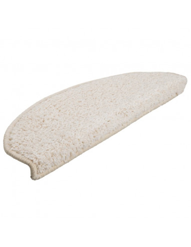 Tappetini per Scale 10 pz 65x21x4 cm Bianchi