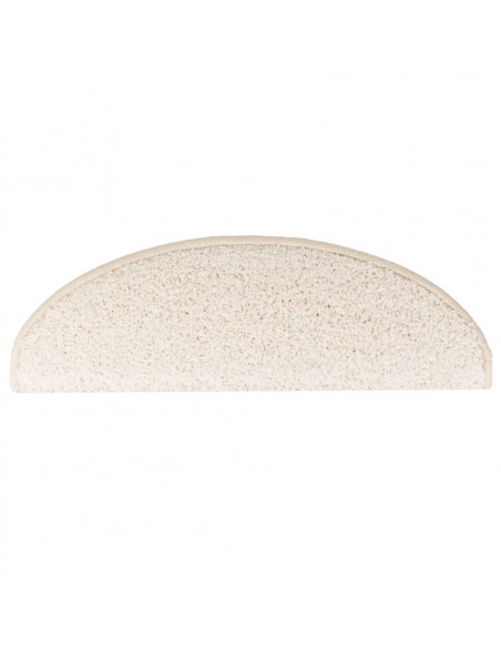 Tappetini per Scale 10 pz 65x21x4 cm Bianchi