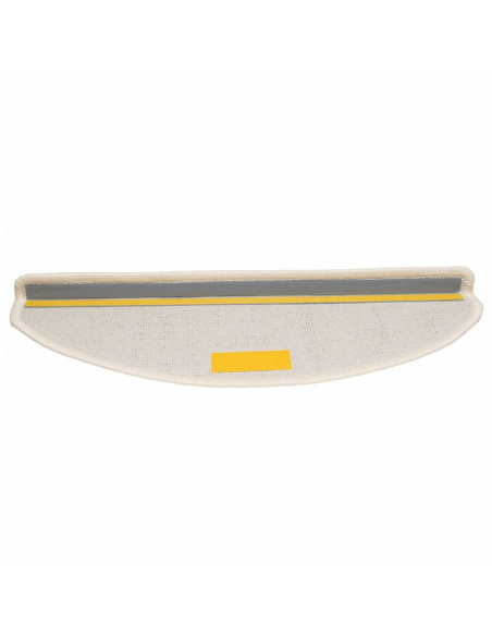 Tappetini per Scale 10 pz 65x21x4 cm Bianchi