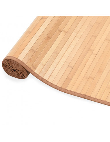 Tappeto in Bambù 80x200 cm Marrone