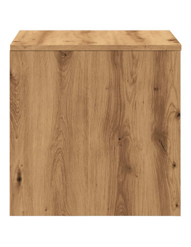 Tavolini 3 pz Rovere Marrone in Legno Multistrato