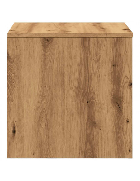 Tavolini 3 pz Rovere Marrone in Legno Multistrato