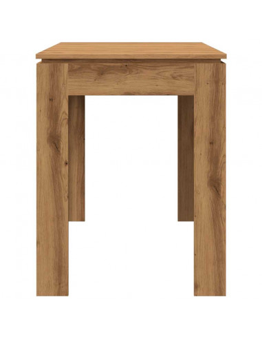 Tavolo da Pranzo Rovere Artigianale 120x60x76 cm in Truciolato