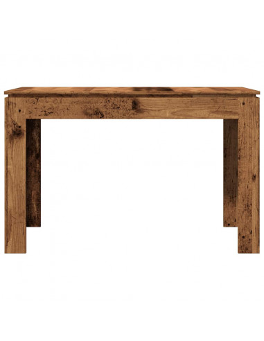 Tavolo da Pranzo Legno Antico 120x60x76 cm in Truciolato