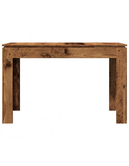 Tavolo da Pranzo Legno Antico 120x60x76 cm in Truciolato