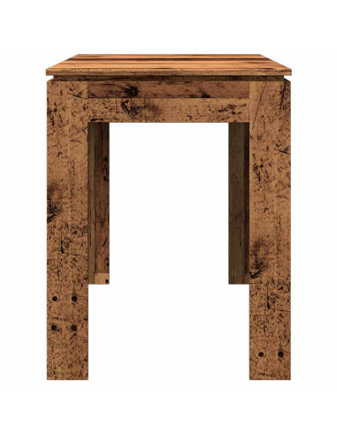 Tavolo da Pranzo Legno Antico 120x60x76 cm in Truciolato
