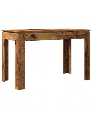 Tavolo da Pranzo Legno Antico 120x60x76 cm in Truciolato