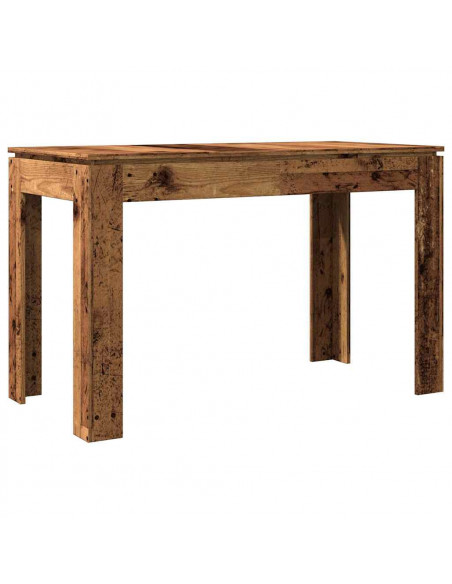 Tavolo da Pranzo Legno Antico 120x60x76 cm in Truciolato