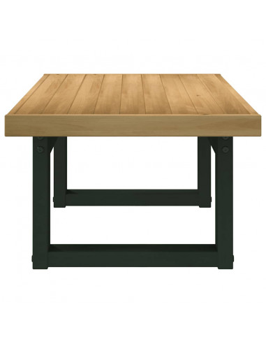 Tavolino NOAIN Gambe a Forma di U 120x60x40cm in Legno Massello