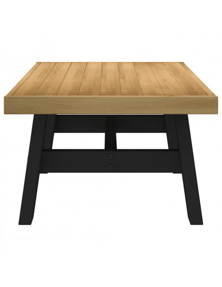 Tavolino NOAIN Gambe a Forma di A 120x60x40cm in Legno Massello