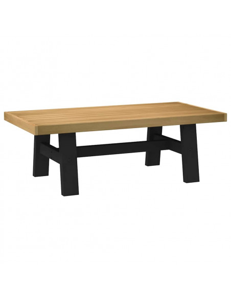 Tavolino NOAIN Gambe a Forma di A 120x60x40cm in Legno Massello