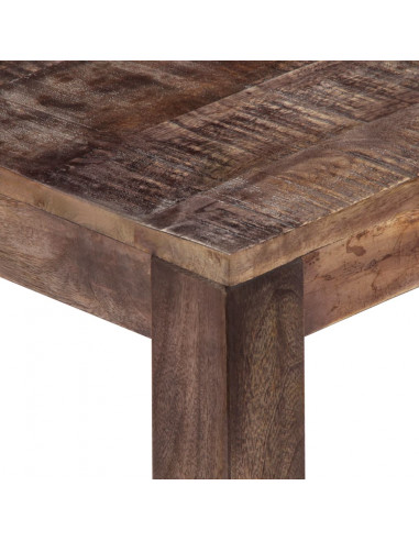 Tavolino da Salotto 50x50x35 cm Legno Massello di Mango