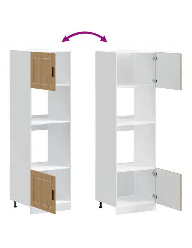 Armadi Forno 2 pz Porto Rovere Artigianale in Legno Multistrato