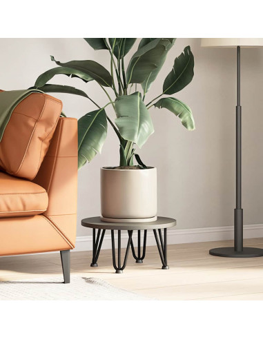 Gambe per Tavolo a Forcina 4 pz Nero 20 cm in Acciaio Massiccio