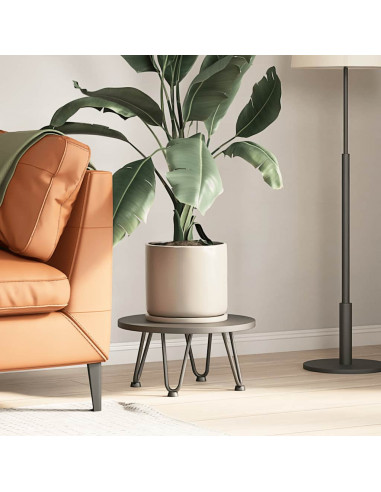 Gambe Tavolo a Forcina 4 pz Antracite 20 cm Acciaio Massiccio