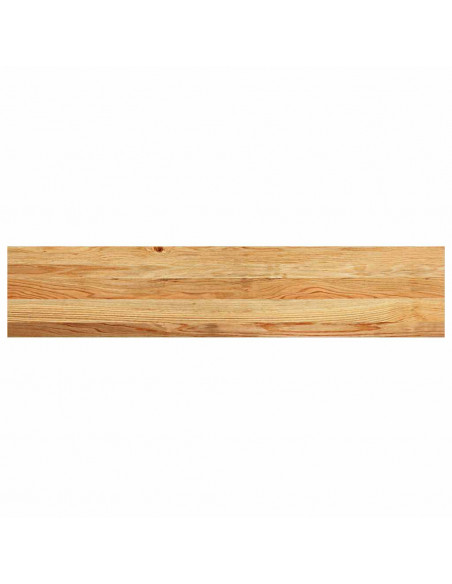 Gradini 2 pz Marrone Chiaro 120x30x2 cm Legno Massello Rovere