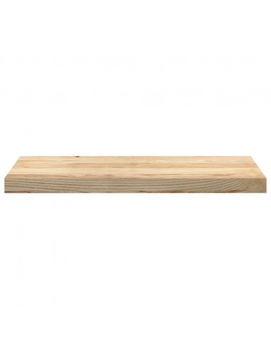 Gradini 2 pz 70x25x2 cm in Rovere Massello Non Trattato