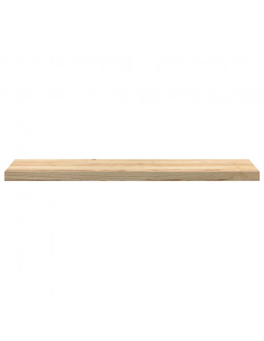 Gradini 2 pz 110x25x2 cm in Rovere Massello Non Trattato